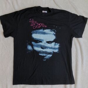 Vintage 1989 The Cure Disintegration Prayer Tour Tee Rare Retro Goth Dark Wave